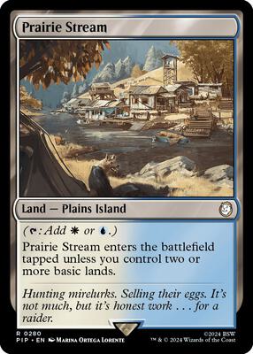 Prairie Stream card from Universes Beyond: Fallout