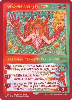 Wrenn and Six card from Secret Lair Showdown