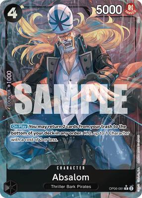 Absalom (Alternate Art) card from Wings of the Captain