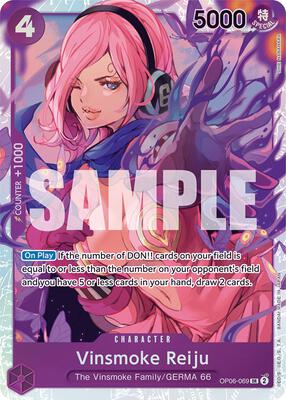 Vinsmoke Reiju (069) card from Wings of the Captain