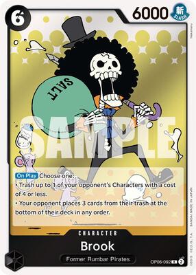 Brook card from Wings of the Captain