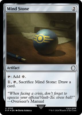 Mind Stone (Surge Foil) card from Universes Beyond: Fallout
