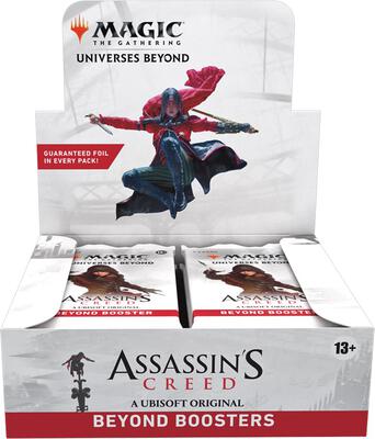Universes Beyond: Assassin's Creed - Beyond Booster Display card from Universes Beyond: Assassin's Creed