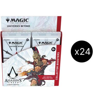Universes Beyond: Assassin's Creed - Collector Booster Display Master Case card from Universes Beyond: Assassin's Creed