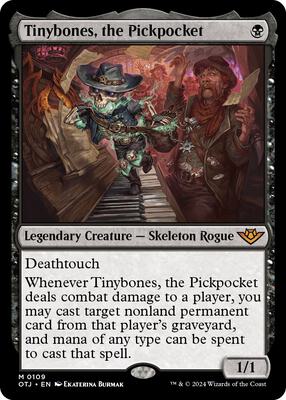 Tinybones, the Pickpocket card from Outlaws of Thunder Junction