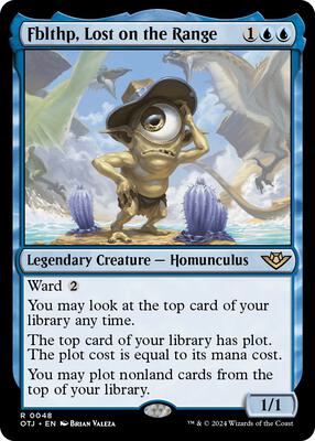Fblthp, Lost on the Range card from Outlaws of Thunder Junction