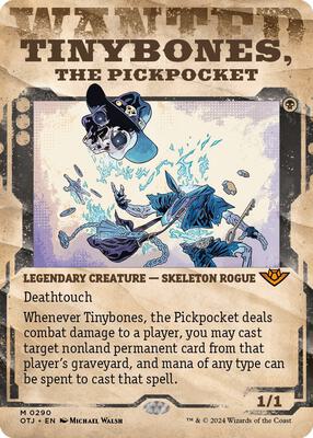 Tinybones, the Pickpocket (Showcase) card from Outlaws of Thunder Junction