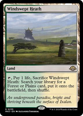 Windswept Heath card from Modern Horizons 3