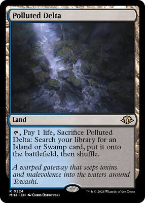 Polluted Delta card from Modern Horizons 3