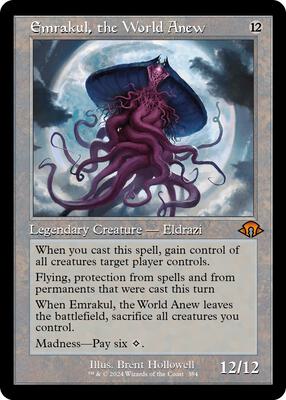 Emrakul, the World Anew (Retro Frame) card from Modern Horizons 3