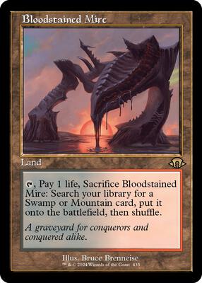 Bloodstained Mire (Retro Frame) card from Modern Horizons 3