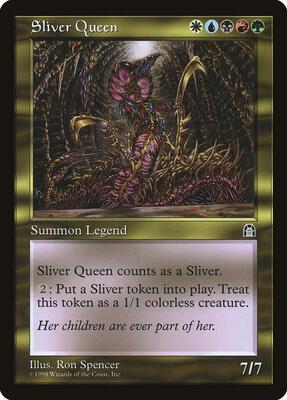 Sliver Queen card from Stronghold
