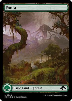 Forest (0308) card from Modern Horizons 3