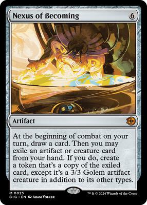 Nexus of Becoming card from Outlaws of Thunder Junction: The Big Score