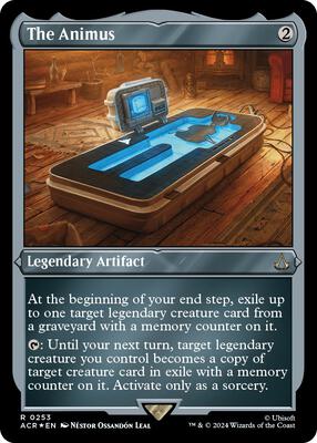 The Animus (Foil Etched) card from Universes Beyond: Assassin's Creed