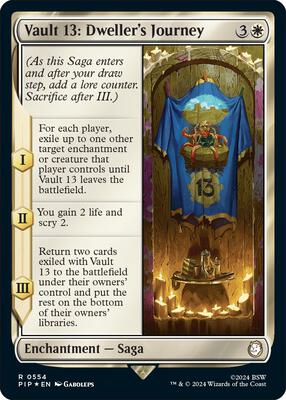 Vault 13: Dweller's Journey (Surge Foil) card from Universes Beyond: Fallout