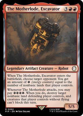 The Motherlode, Excavator card from Universes Beyond: Fallout