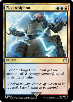 Electrosiphon card from Universes Beyond: Fallout