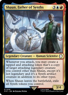 Shaun, Father of Synths card from Universes Beyond: Fallout