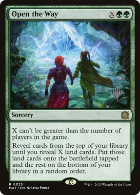 Open the Way card from Promo Pack: Murders at Karlov Manor