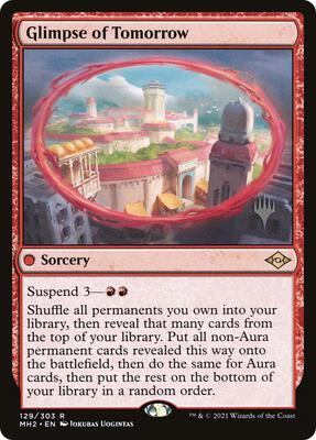 Glimpse of Tomorrow card from Promo Pack: Murders at Karlov Manor