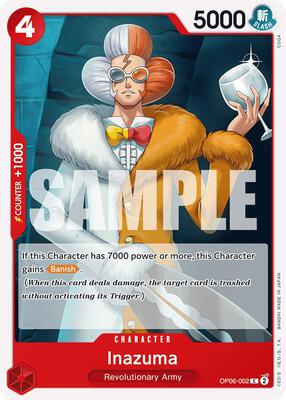Inazuma card from Wings of the Captain