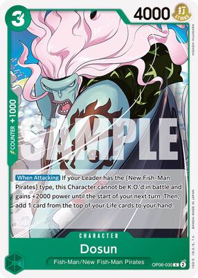 Dosun card from Wings of the Captain