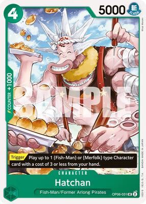 Hatchan card from Wings of the Captain