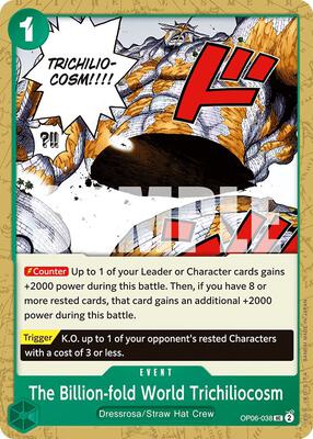 The Billion-fold World Trichiliocosm card from Wings of the Captain