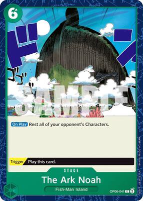 The Ark Noah card from Wings of the Captain