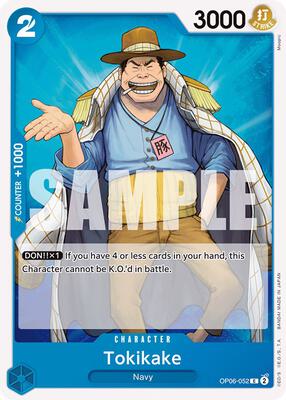 Tokikake card from Wings of the Captain