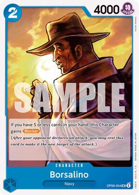 Borsalino card from Wings of the Captain
