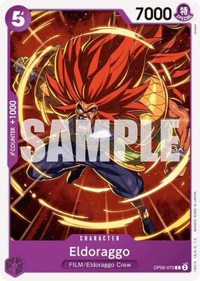 Eldoraggo card from Wings of the Captain