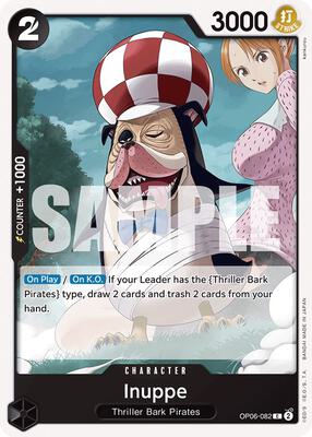 Inuppe card from Wings of the Captain