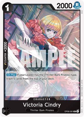 Victoria Cindry card from Wings of the Captain