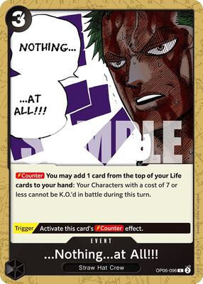 ...Nothing...at All!!! card from Wings of the Captain