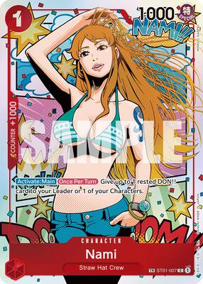 Nami (TR) card from Wings of the Captain