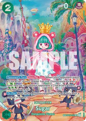 Sugar (SP) card from Wings of the Captain