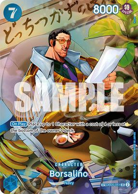 Borsalino (SP) card from Wings of the Captain
