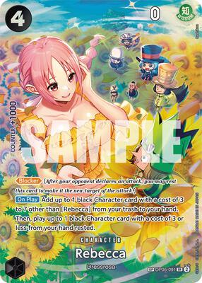 Rebecca (SP) card from Wings of the Captain