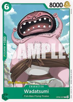 Wadatsumi card from Wings of the Captain Pre-Release Cards