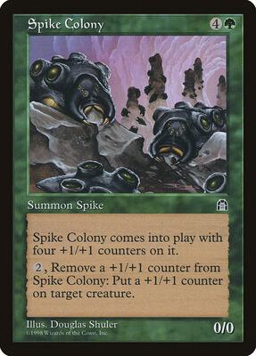 Spike Colony card from Stronghold