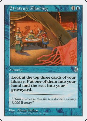 Strategic Planning card from Portal Three Kingdoms