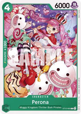 Perona card from Starter Deck 12: Zoro and Sanji