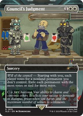 Council's Judgment (1635) card from Secret Lair Drop Series