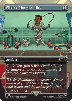 Elixir of Immortality card from Secret Lair Drop Series