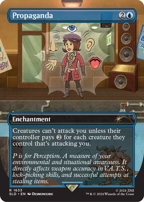 Propaganda (1633) card from Secret Lair Drop Series