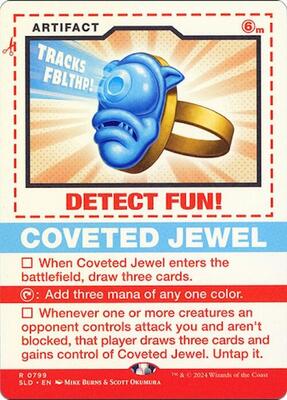 Coveted Jewel card from Secret Lair Drop Series
