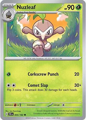 Nuzleaf card from SV05: Temporal Forces