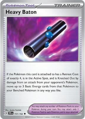 Heavy Baton card from SV05: Temporal Forces